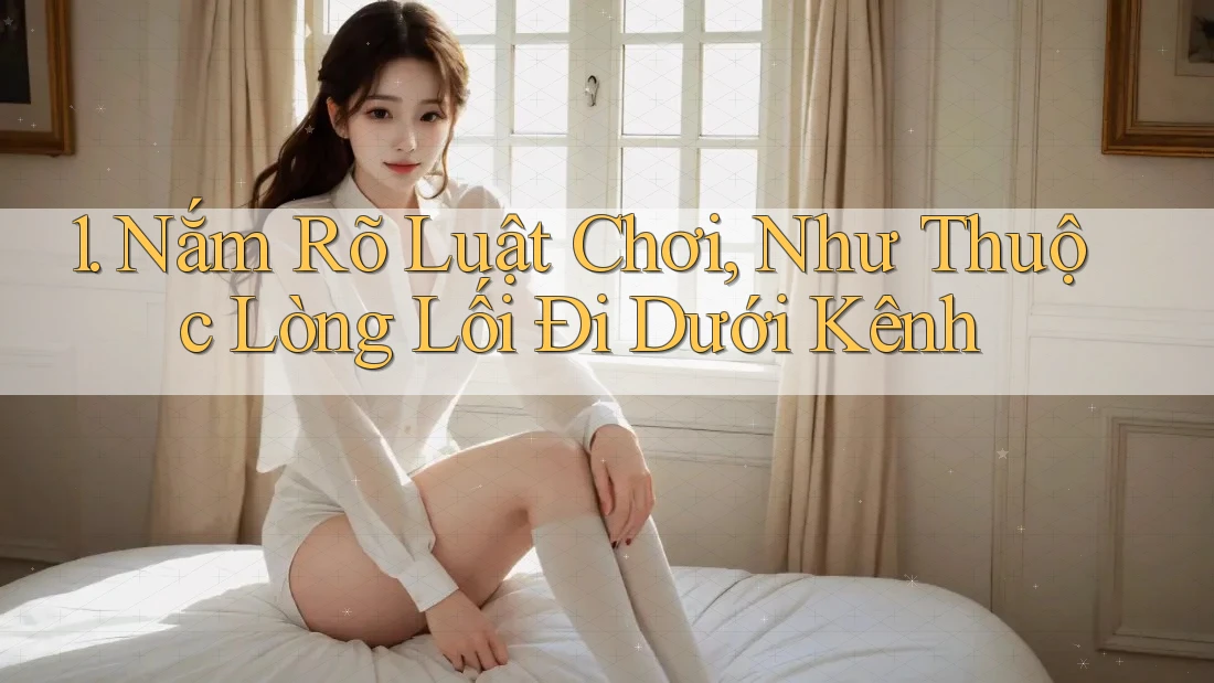 1. Nắm Rõ Luật Chơi, Như Thuộc Lòng Lối Đi Dưới Kênh 1. Nắm Rõ Luật Chơi, Như Thuộc Lòng Lối Đi Dưới Kênh