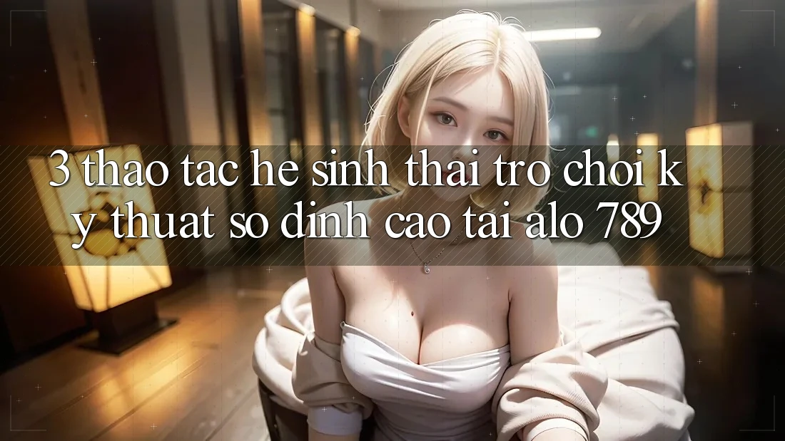 3. Thao tác Hệ Sinh Thái Trò chơi Kỹ Thuật Số Đỉnh Cao Tại Alo 789