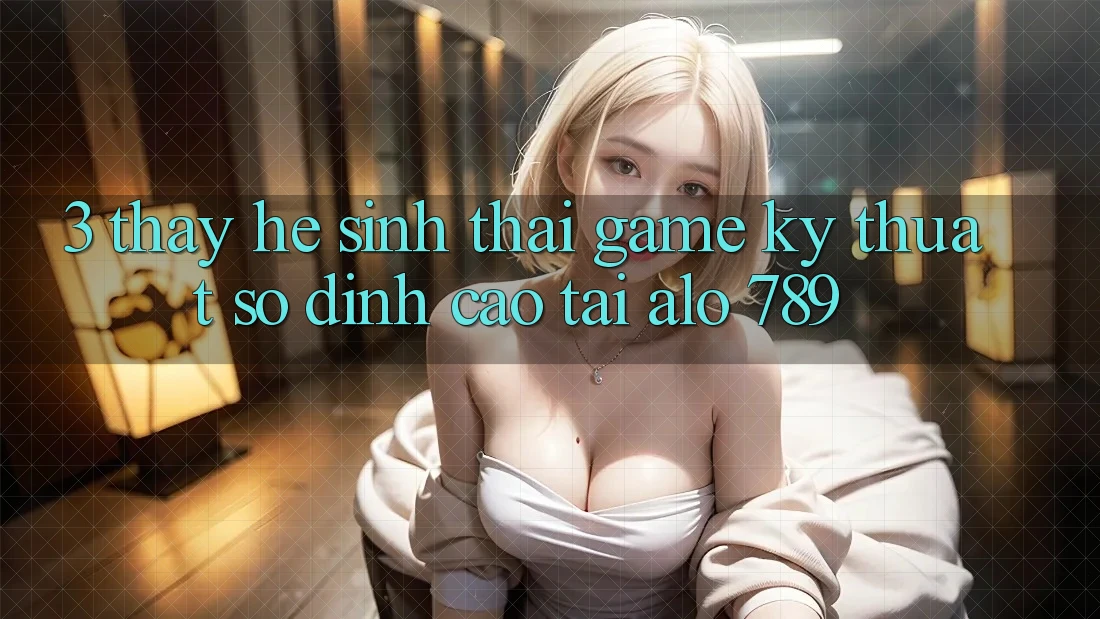 3. Thấy Hệ Sinh Thái Game Kỹ Thuật Số Đỉnh Cao Tại Alo 789 3. Thấy Hệ Sinh Thái Game Kỹ Thuật Số Đỉnh Cao Tại Alo 789
