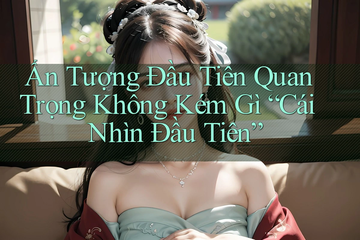 Ấn Tượng Đầu Tiên Quan Trọng Không Kém Gì “Cái Nhìn Đầu Tiên” Ấn Tượng Đầu Tiên Quan Trọng Không Kém Gì “Cái Nhìn Đầu Tiên”