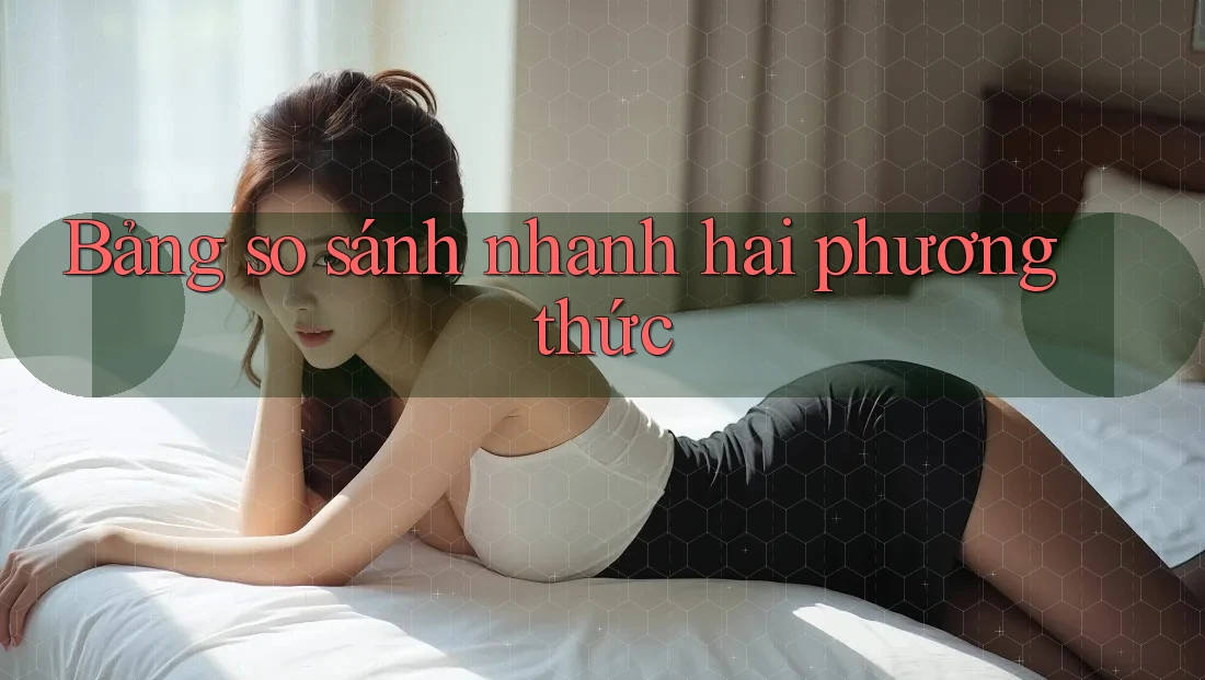 Bảng so sánh nhanh hai phương thức