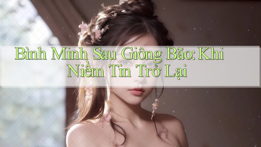 Bình Minh Sau Giông Bão: Khi Niềm Tin Trở Lại