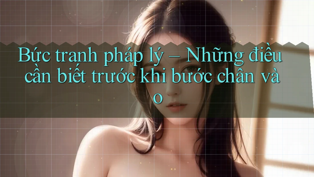 Bức tranh pháp lý – Những điều cần biết trước khi bước chân vào Bức tranh pháp lý – Những điều cần biết trước khi bước chân vào