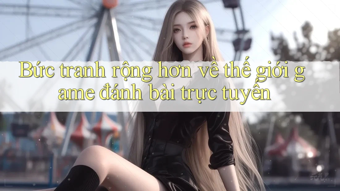 Bức tranh rộng hơn về thế giới game đánh bài trực tuyến