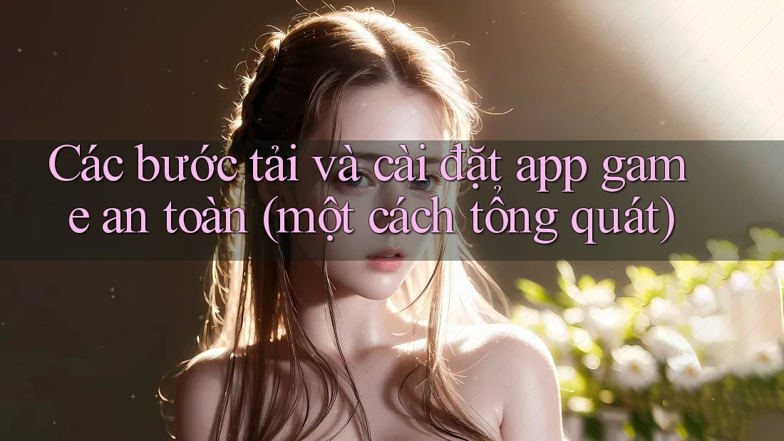 Các bước tải và cài đặt app game an toàn (một cách tổng quát) Các bước tải và cài đặt app game an toàn (một cách tổng quát)