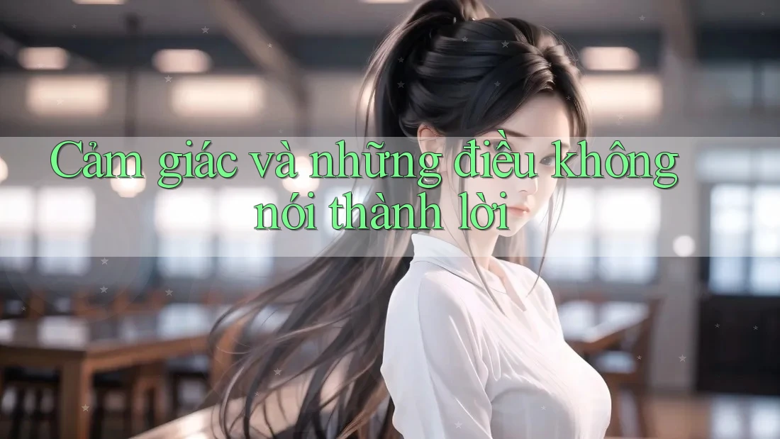Cảm giác và những điều không nói thành lời Cảm giác và những điều không nói thành lời
