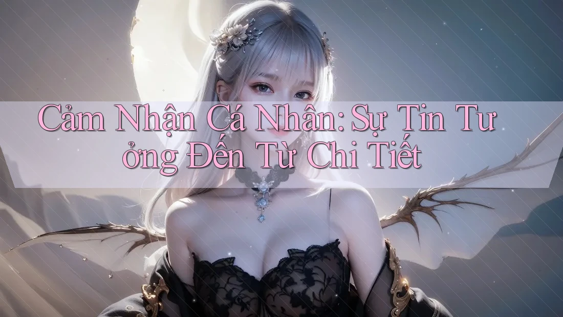 Cảm Nhận Cá Nhân: Sự Tin Tưởng Đến Từ Chi Tiết Cảm Nhận Cá Nhân: Sự Tin Tưởng Đến Từ Chi Tiết