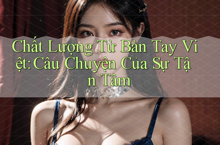 Chất Lượng Từ Bàn Tay Việt: Câu Chuyện Của Sự Tận Tâm Chất Lượng Từ Bàn Tay Việt: Câu Chuyện Của Sự Tận Tâm