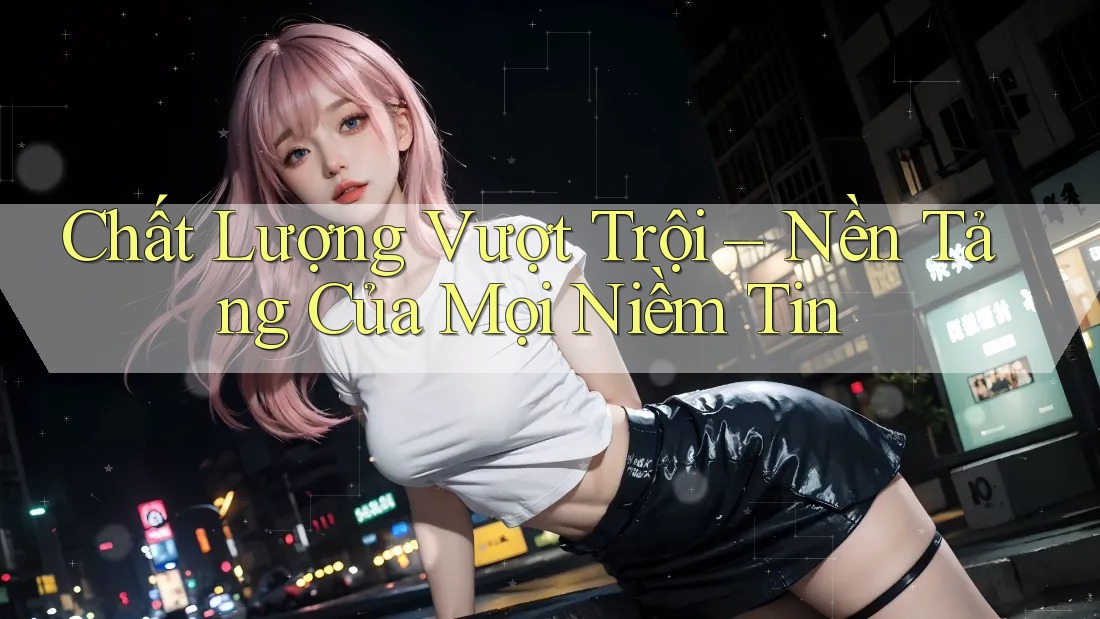 Chất Lượng Vượt Trội – Nền Tảng Của Mọi Niềm Tin Chất Lượng Vượt Trội – Nền Tảng Của Mọi Niềm Tin