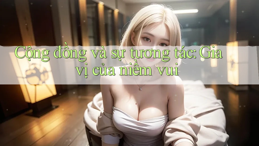 Cộng đồng và sự tương tác: Gia vị của niềm vui Cộng đồng và sự tương tác: Gia vị của niềm vui