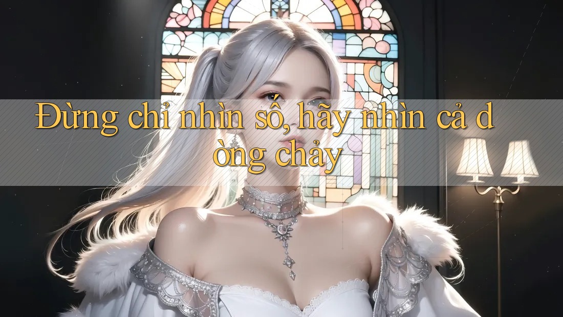 Đừng chỉ nhìn số, hãy nhìn cả dòng chảy