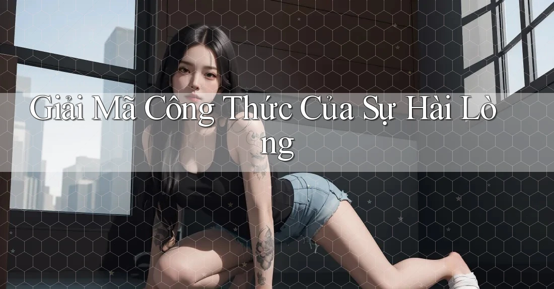 Giải Mã Công Thức Của Sự Hài Lòng Giải Mã Công Thức Của Sự Hài Lòng