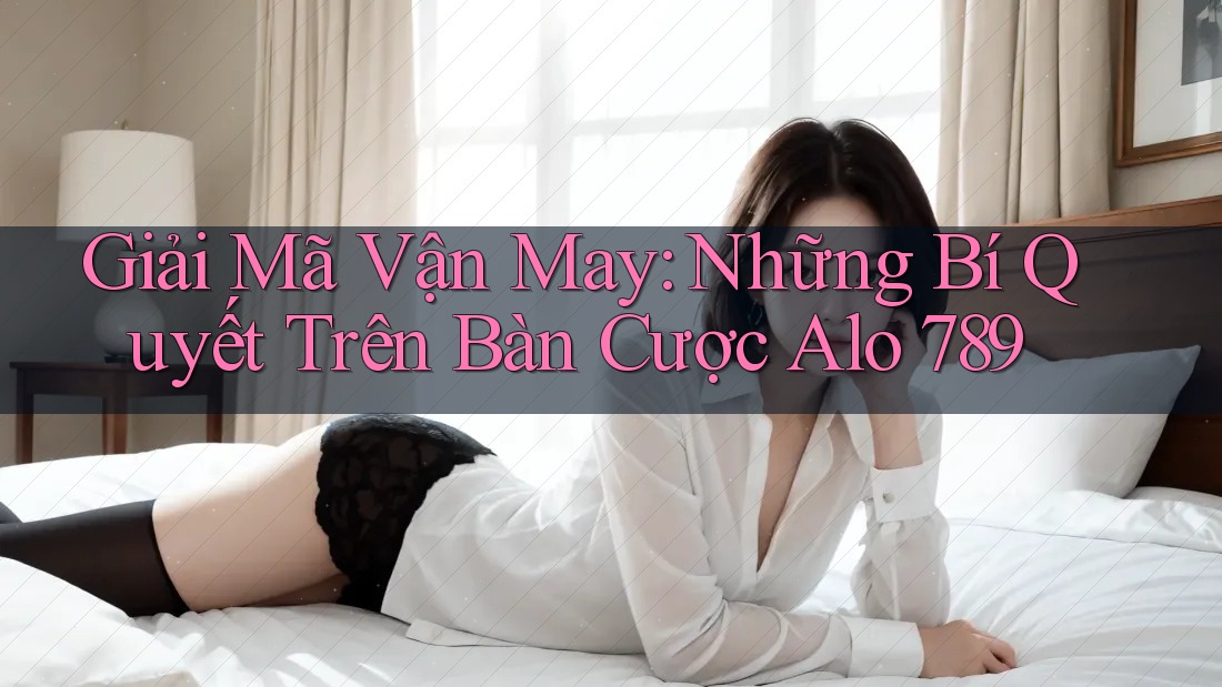 Giải Mã Vận May: Những Bí Quyết Trên Bàn Cược Alo 789