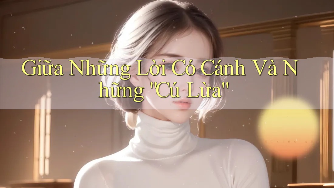 Giữa Những Lời Có Cánh Và Những “Cú Lừa”