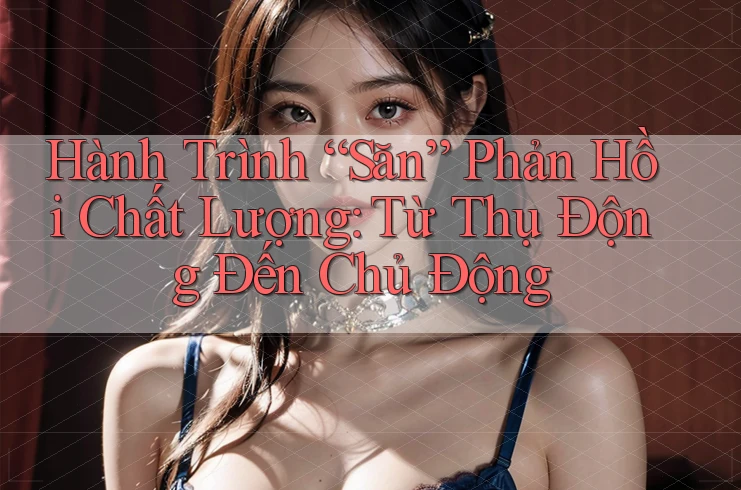 Hành Trình “Săn” Phản Hồi Chất Lượng: Từ Thụ Động Đến Chủ Động Hành Trình “Săn” Phản Hồi Chất Lượng: Từ Thụ Động Đến Chủ Động
