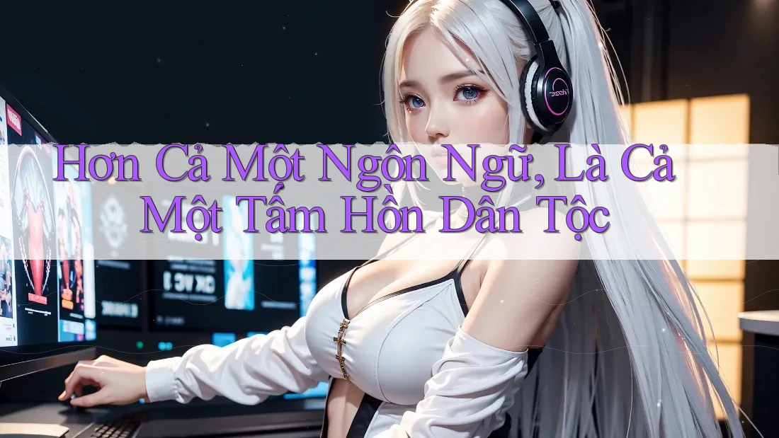 Hơn Cả Một Ngôn Ngữ, Là Cả Một Tấm Hồn Dân Tộc