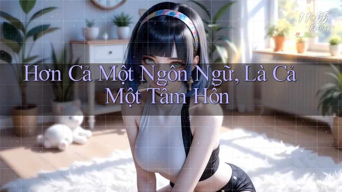 Hơn Cả Một Ngôn Ngữ, Là Cả Một Tấm Hồn