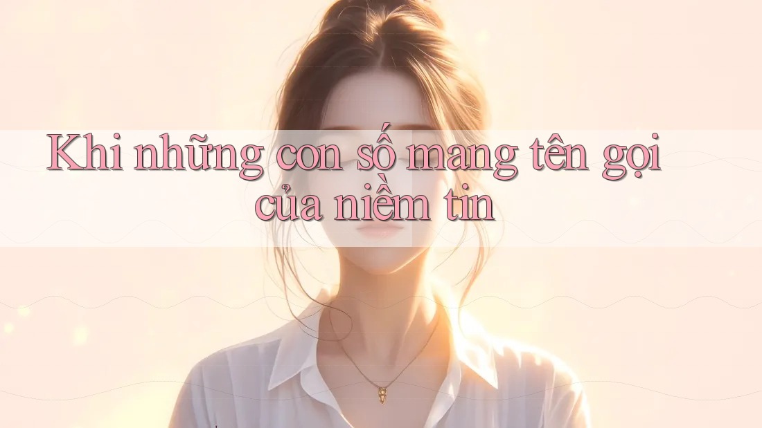 Khi những con số mang tên gọi của niềm tin Khi những con số mang tên gọi của niềm tin
