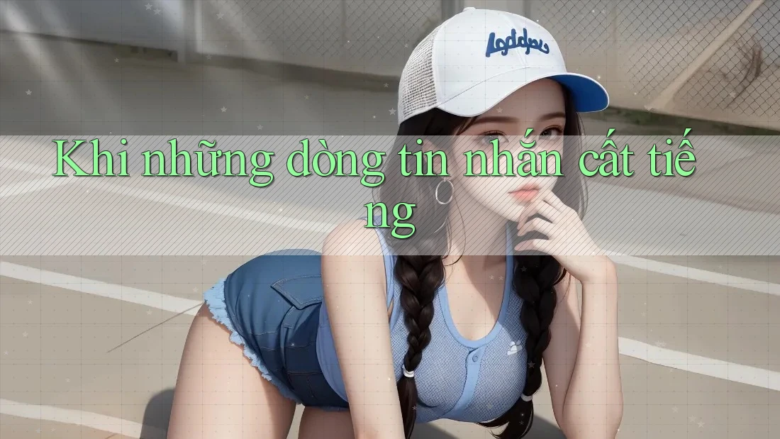 Khi những dòng tin nhắn cất tiếng Khi những dòng tin nhắn cất tiếng