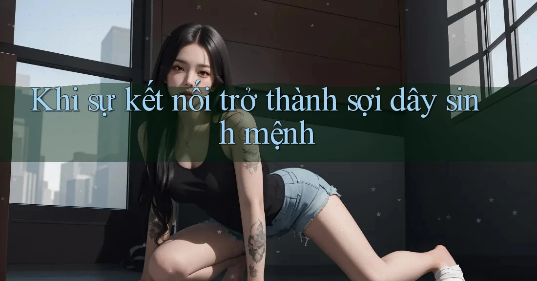 Khi sự kết nối trở thành sợi dây sinh mệnh