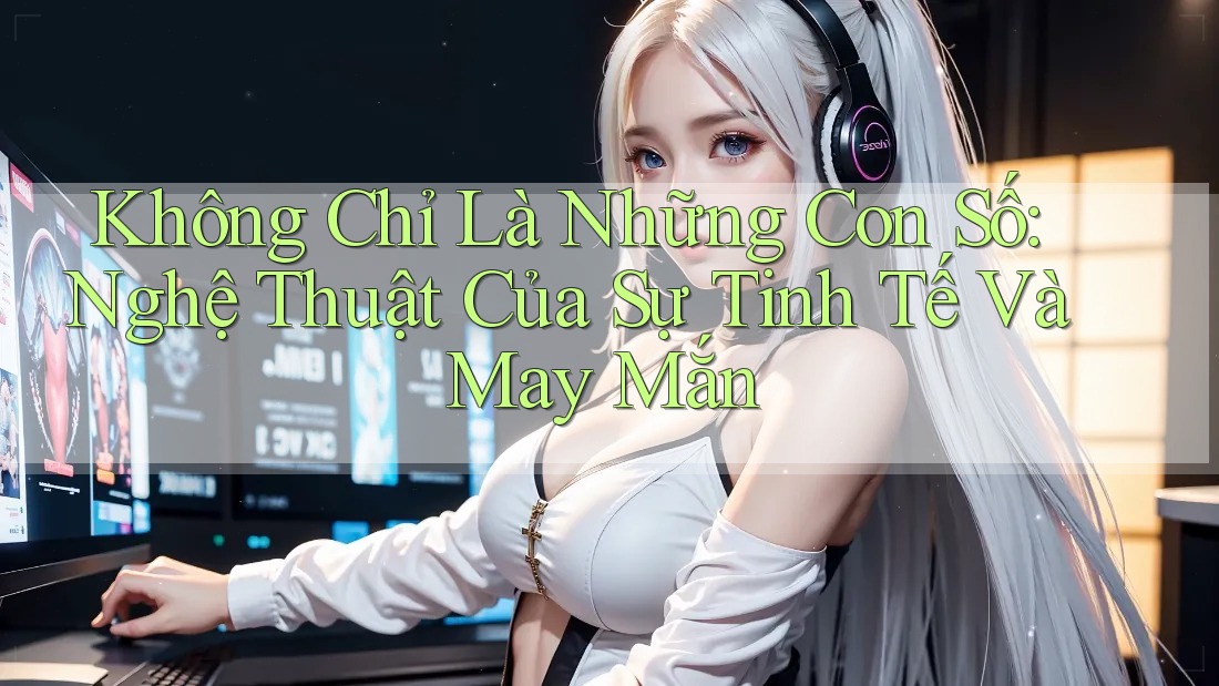 Không Chỉ Là Những Con Số: Nghệ Thuật Của Sự Tinh Tế Và May Mắn