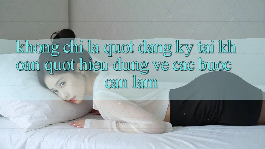 Không chỉ là " đăng ký tài khoản" - Hiểu đúng về các bước cần làm Không chỉ là " đăng ký tài khoản" - Hiểu đúng về các bước cần làm