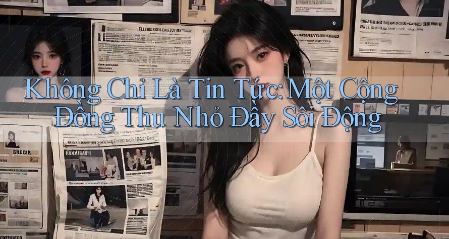 Không Chỉ Là Tin Tức: Một Cộng Đồng Thu Nhỏ Đầy Sôi Động