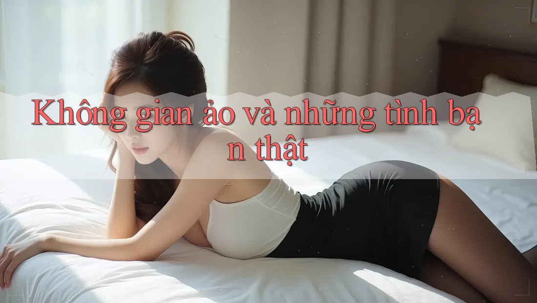 Không gian ảo và những tình bạn thật