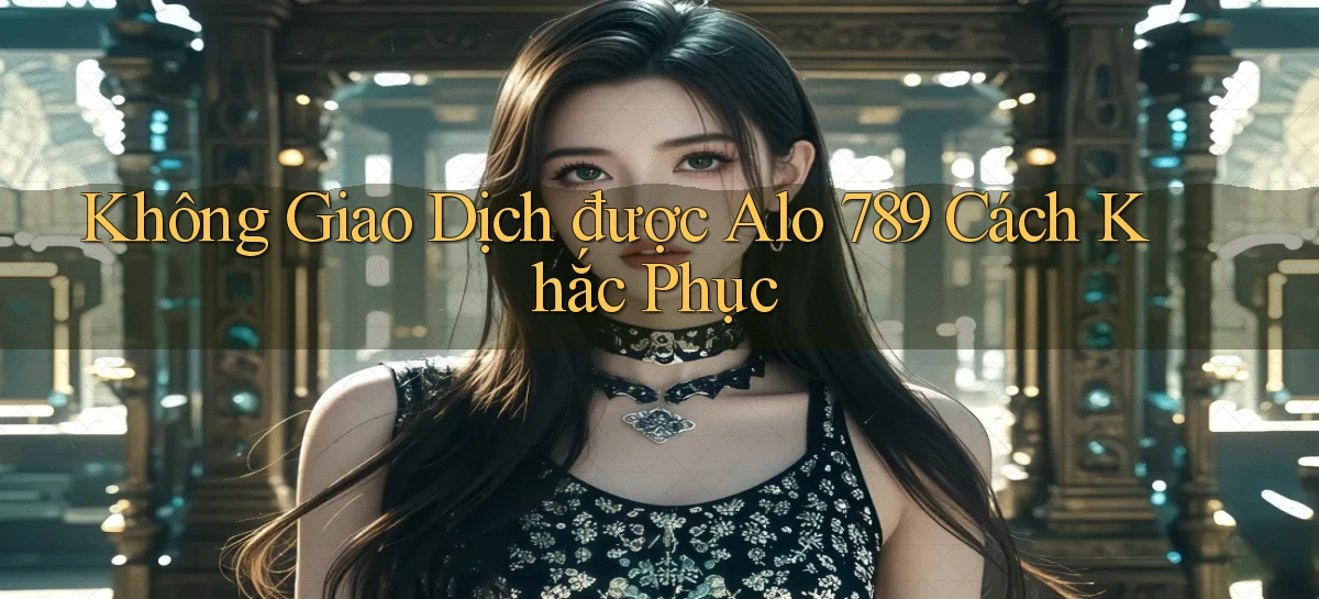 không giao dịch được alo 789 cách khắc phục