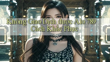 không giao dịch được alo 789 cách khắc phục