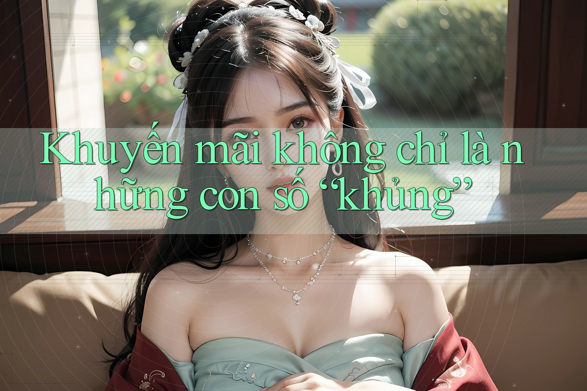 Khuyến mãi không chỉ là những con số “khủng” Khuyến mãi không chỉ là những con số “khủng”