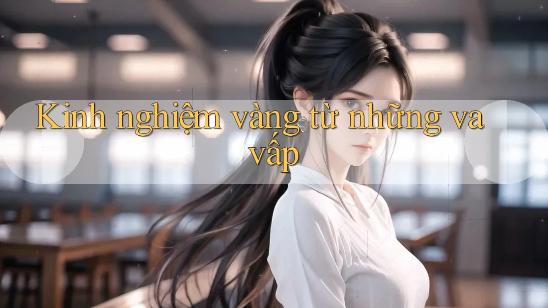 Kinh nghiệm vàng từ những va vấp Kinh nghiệm vàng từ những va vấp