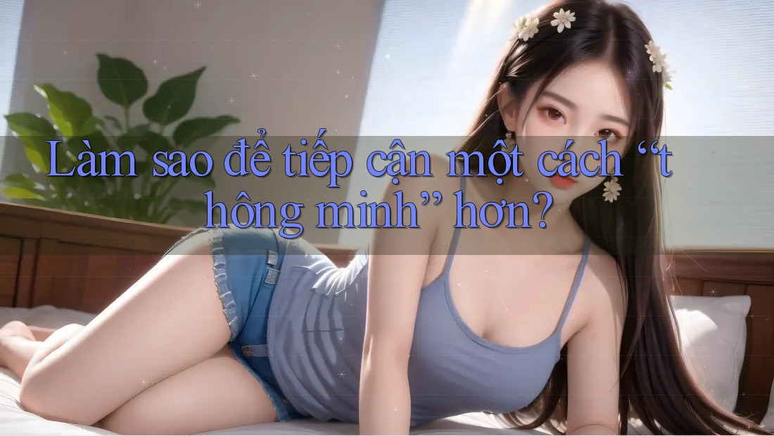 Làm sao để tiếp cận một cách “thông minh” hơn? Làm sao để tiếp cận một cách “thông minh” hơn?