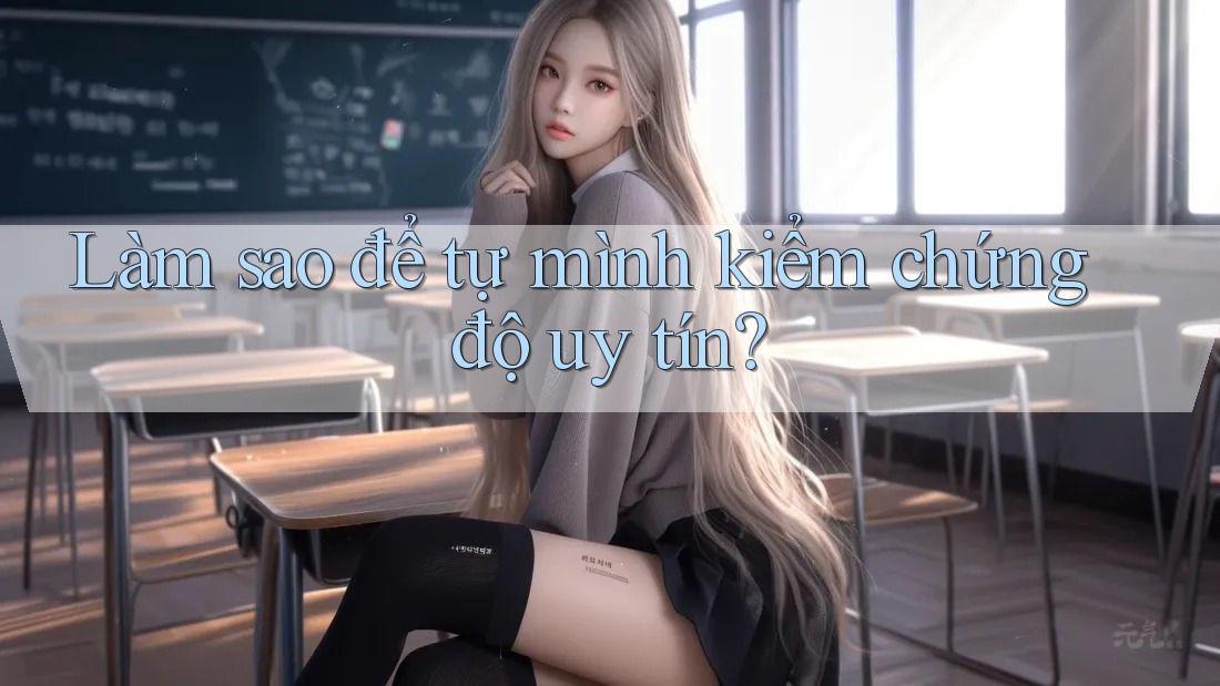 Làm sao để tự mình kiểm chứng độ uy tín?