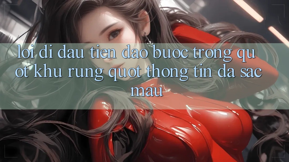 Lối đi đầu tiên: Dạo bước trong " khu rừng" thông tin đa sắc màu Lối đi đầu tiên: Dạo bước trong " khu rừng" thông tin đa sắc màu