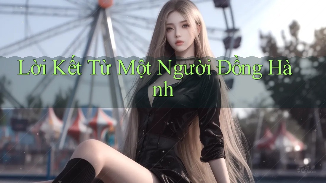 Lời Kết Từ Một Người Đồng Hành Lời Kết Từ Một Người Đồng Hành