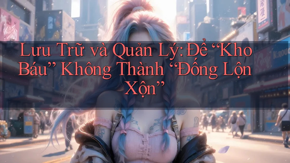 Lưu Trữ và Quản Lý: Để “Kho Báu” Không Thành “Đống Lộn Xộn” Lưu Trữ và Quản Lý: Để “Kho Báu” Không Thành “Đống Lộn Xộn”