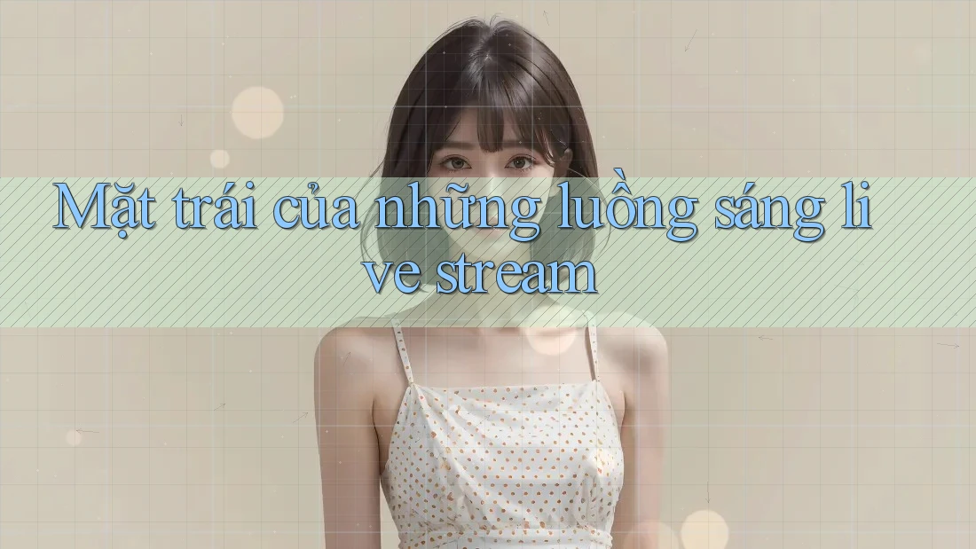 Mặt trái của những luồng sáng live stream Mặt trái của những luồng sáng live stream