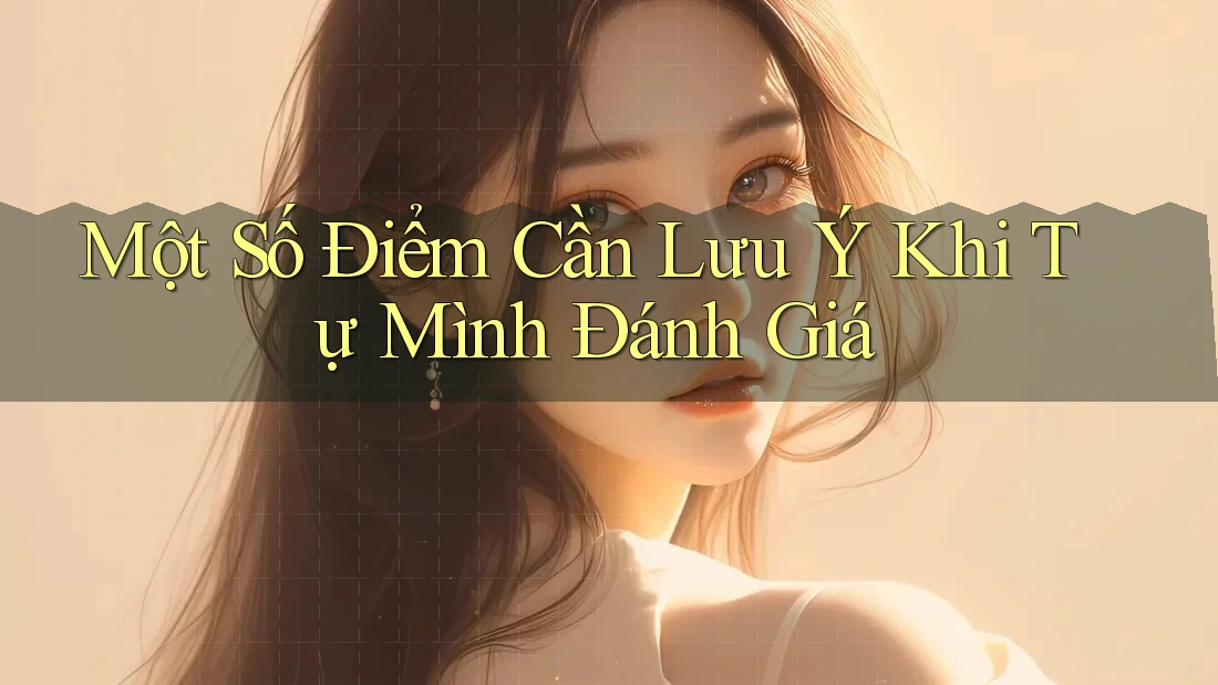 Một Số Điểm Cần Lưu Ý Khi Tự Mình Đánh Giá Một Số Điểm Cần Lưu Ý Khi Tự Mình Đánh Giá