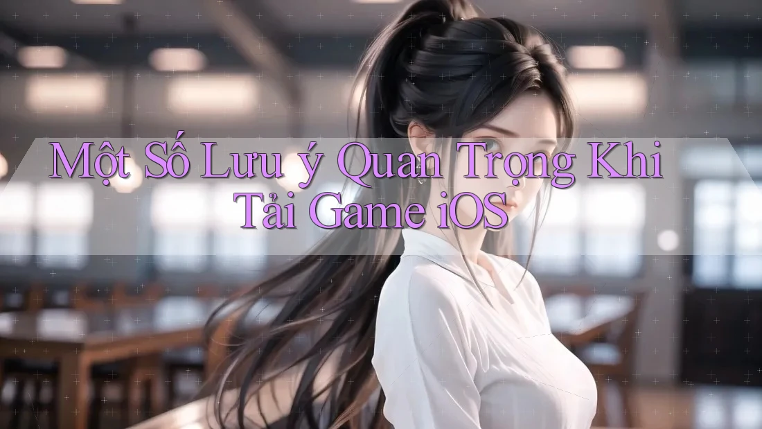 Một số lưu ý quan trọng khi tải game iOS Một số lưu ý quan trọng khi tải game iOS