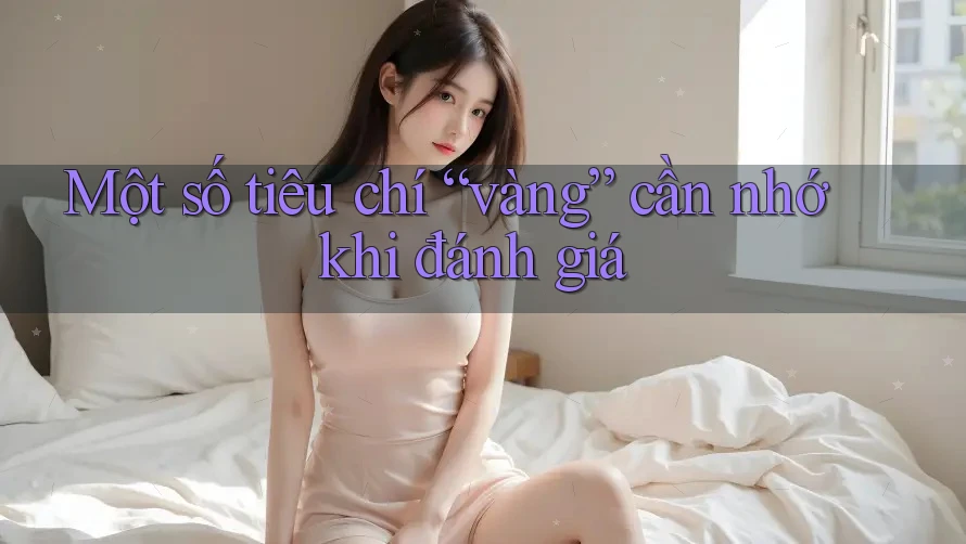 Một số tiêu chí “vàng” cần nhớ khi đánh giá Một số tiêu chí “vàng” cần nhớ khi đánh giá