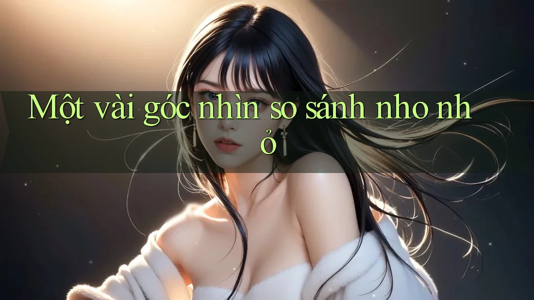 Một vài góc nhìn so sánh nho nhỏ