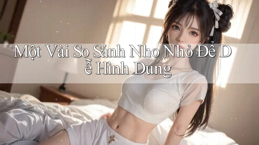 Một vài so sánh nho nhỏ để dễ hình dung