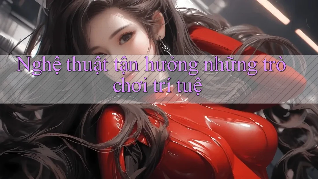 Nghệ thuật tận hưởng những trò chơi trí tuệ Nghệ thuật tận hưởng những trò chơi trí tuệ