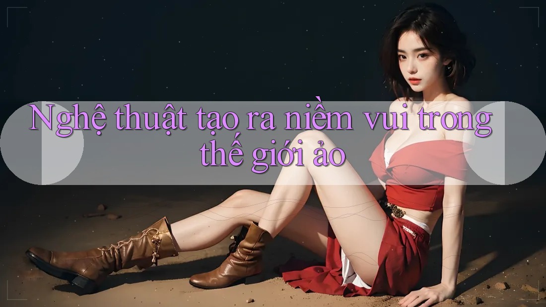 Nghệ thuật tạo ra niềm vui trong thế giới ảo Nghệ thuật tạo ra niềm vui trong thế giới ảo