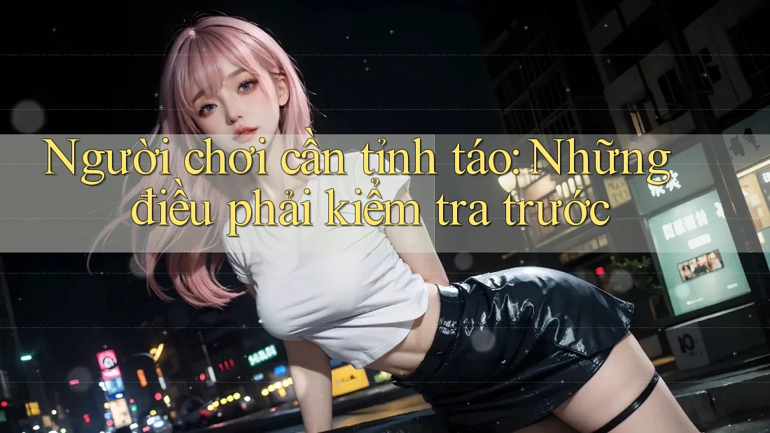 Người chơi cần tỉnh táo: Những điều phải kiểm tra trước Người chơi cần tỉnh táo: Những điều phải kiểm tra trước