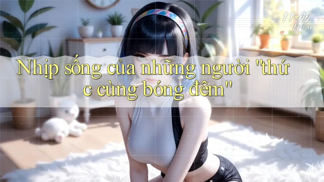 Nhịp sống của những người “thức cùng bóng đêm” Nhịp sống của những người “thức cùng bóng đêm”