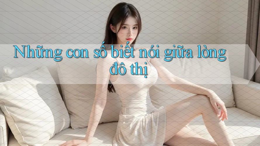 Những con số biết nói giữa lòng đô thị Những con số biết nói giữa lòng đô thị