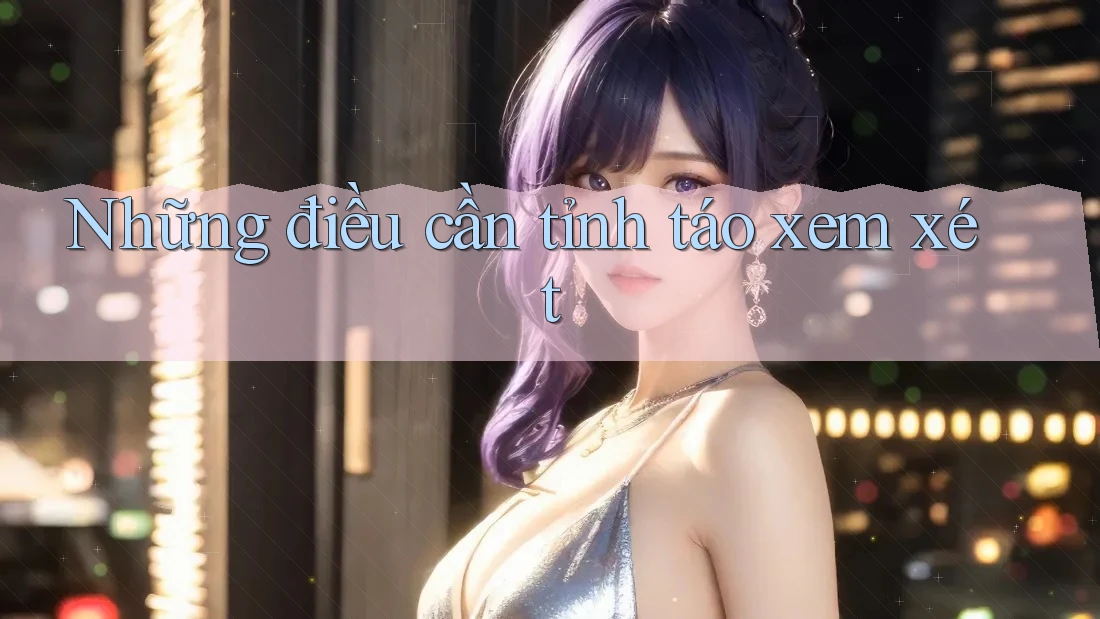 Những điều cần tỉnh táo xem xét Những điều cần tỉnh táo xem xét