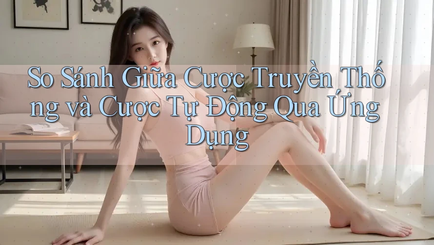 So Sánh Giữa Cược Truyền Thống và Cược Tự Động Qua Ứng Dụng So Sánh Giữa Cược Truyền Thống và Cược Tự Động Qua Ứng Dụng